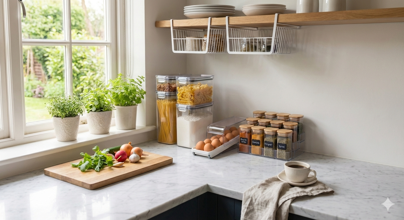 The 5 Best Kitchen Organization Hacks on Temu to Declutter Your Home